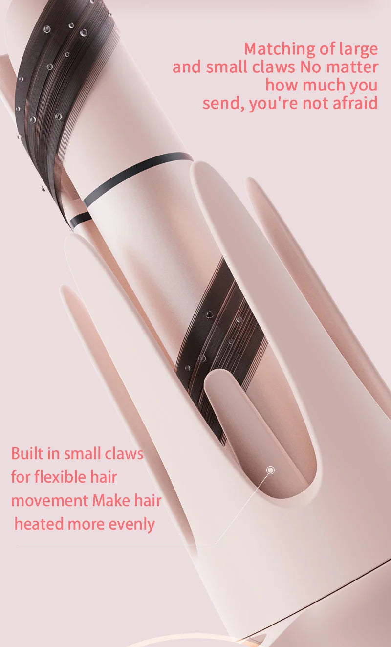 Automatic curling iron, 26-40mm curling styling set, suitable for all hair types, negative ion hair care curling tool,72h Hold