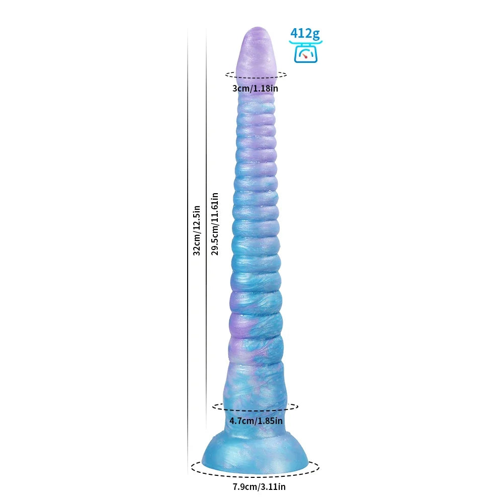 New Huge Luminous Octopus Tentacle Dildo Soft Silicone Monster Animal Penis Big Dick Anal Plug Vaginal Anus Masturbation G Spot
