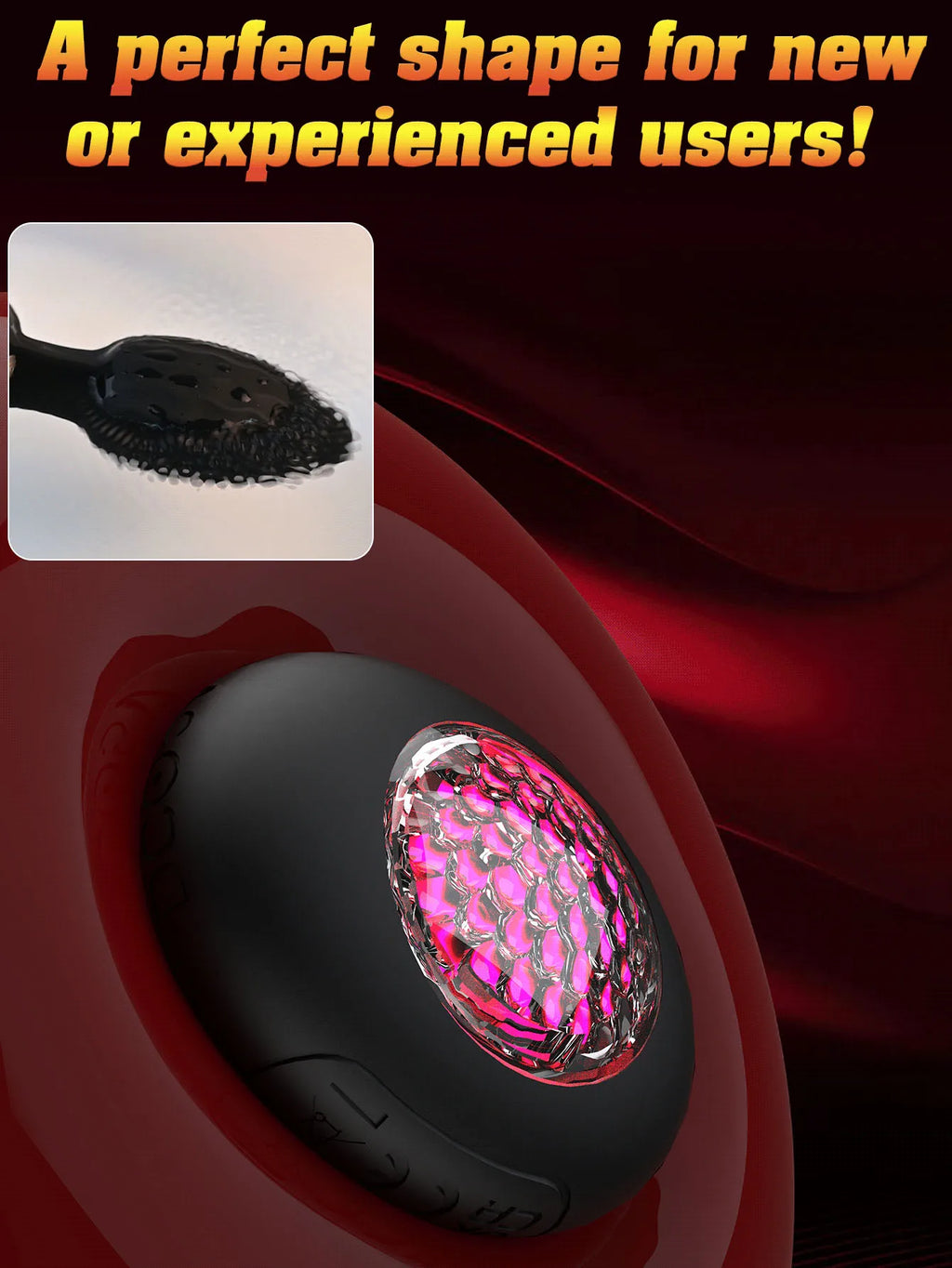 APP Control Anal Plug Vibrator with LED Light Blue-tooth Butt Plug Vibrator Prostate Massager Sex Toys for Women Men Adult
