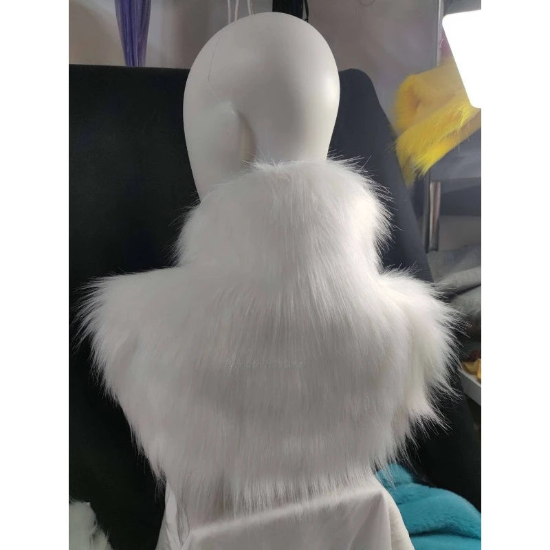 Kigurumi Furry Neck Fur Collar Customizable Multi-Color Animal Halloween Cosplay Accessories Japanese Style Mascots Costumes