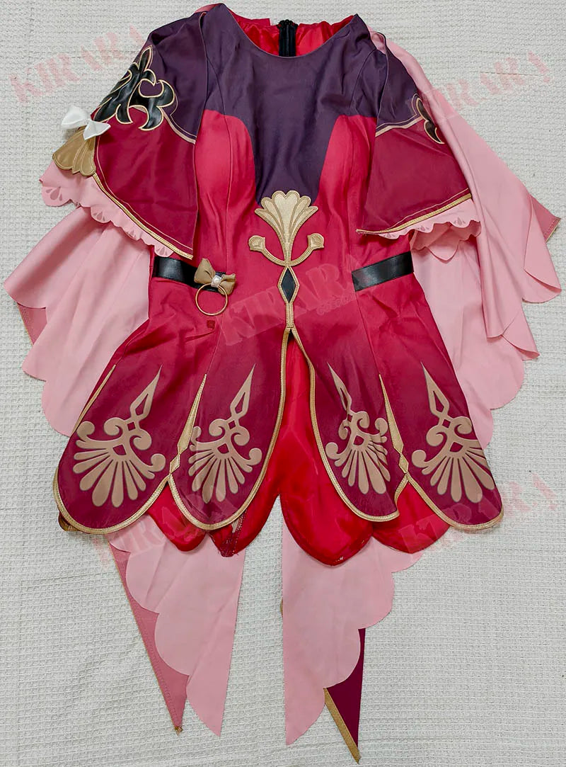 Hyacine Cosplay Costume Wig Hair Game Star Rail Hyacinthia Cosplay Shoes Anime Events Comic Con Women Party Outfits