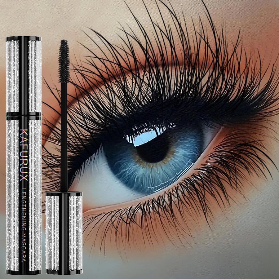 1PC 5D Black Lengthening Mascara Eyelashes Extension Eye Lashes Brush Beauty Korean Makeup Long-wearing Cosmetic Gift Waterproof