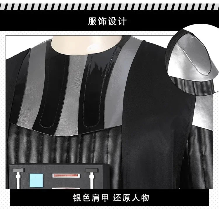 Darth Vader Cosplay Anakin Skywalkerv Costume Full Set Uniform Props Accessories Halloween Carnival Party
