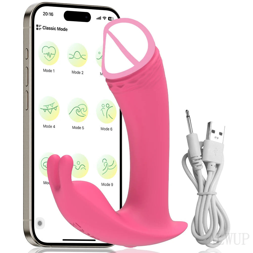 Dildo Vibrators Panties for Women Female Masturbator Clitoris Stimulator Vagina Massager Vibrator Erotic Toy Sex Machine 18