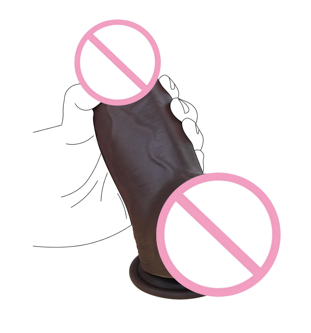 Realistic Silicone Dildo with Suction Cup Anal G-Spot Masturbator Penis Adult Sex Toys Huge Dildos for Women Rubber Cock Gode