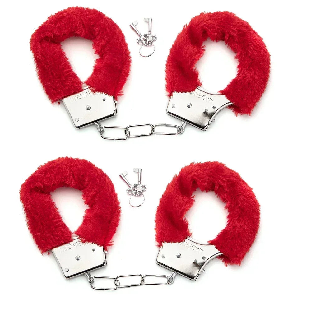 Erotic Accessories Sex Toys 2pc BDSM Bondage Handcuffs for Restraints Cuffs Fetish Adult Couples Games Juguetes Sexuales Gift
