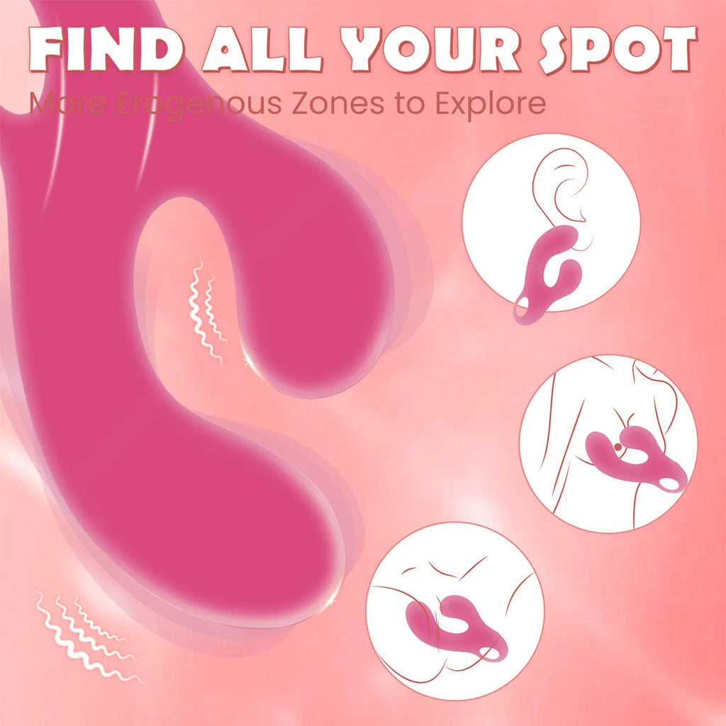 Big Size Dual Motors 21 Modes Vibrators Sexy Toy G-Spot Clitoral Powerful Stimulation Huge Dildo Penetration Adult Toy For Woman