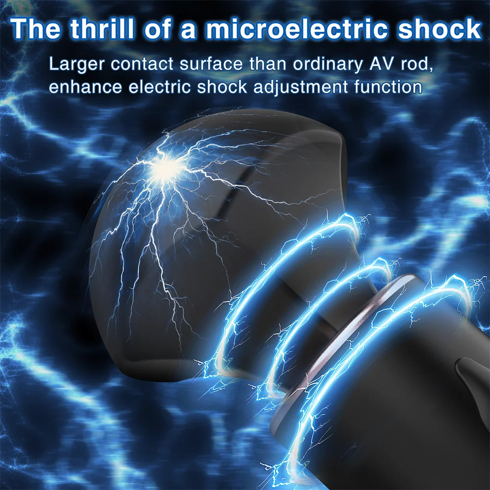 Powerful Clitoris Vibrators Mini AV Magic Wand AV Vibrator Massager Erotic Electric Shock Sex Toys for Women Adult Product 18+