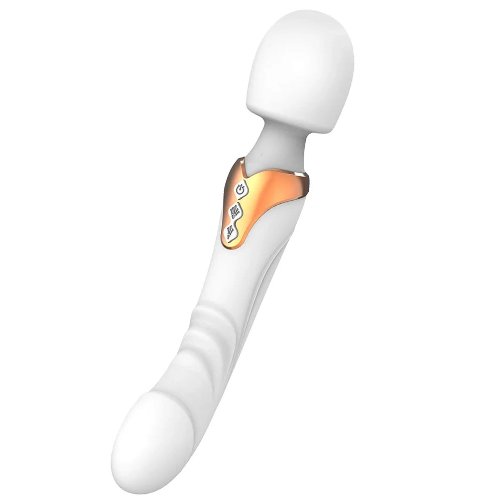 Vibrator Powerful Dildos Dual Motor Silicone Large Size Wand G spot Massager For Couple Clitoris Stimulator For Adult Sex Toy18+