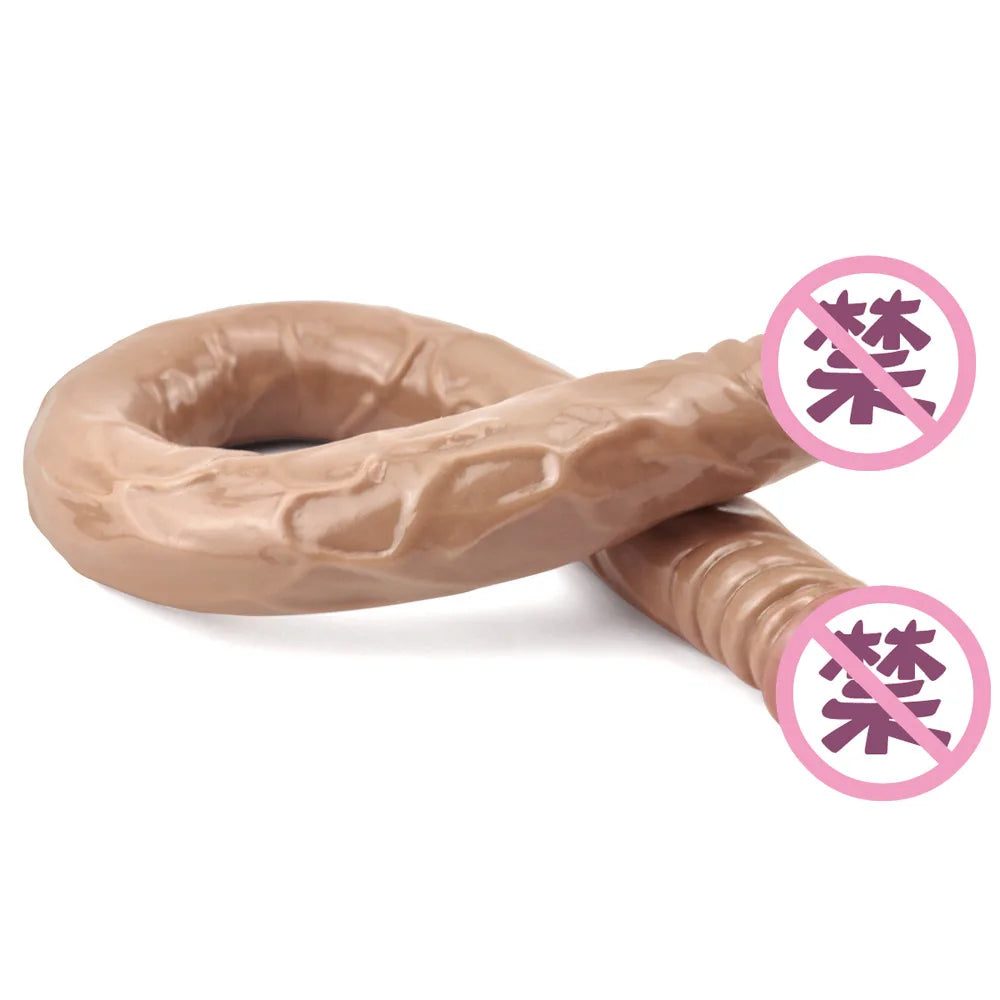 L 55cm / 21.56 inch Super long Dildo for Lesbian Double Penis Sex Products Double Dildos Long Consoladores Sex Toys for Woman