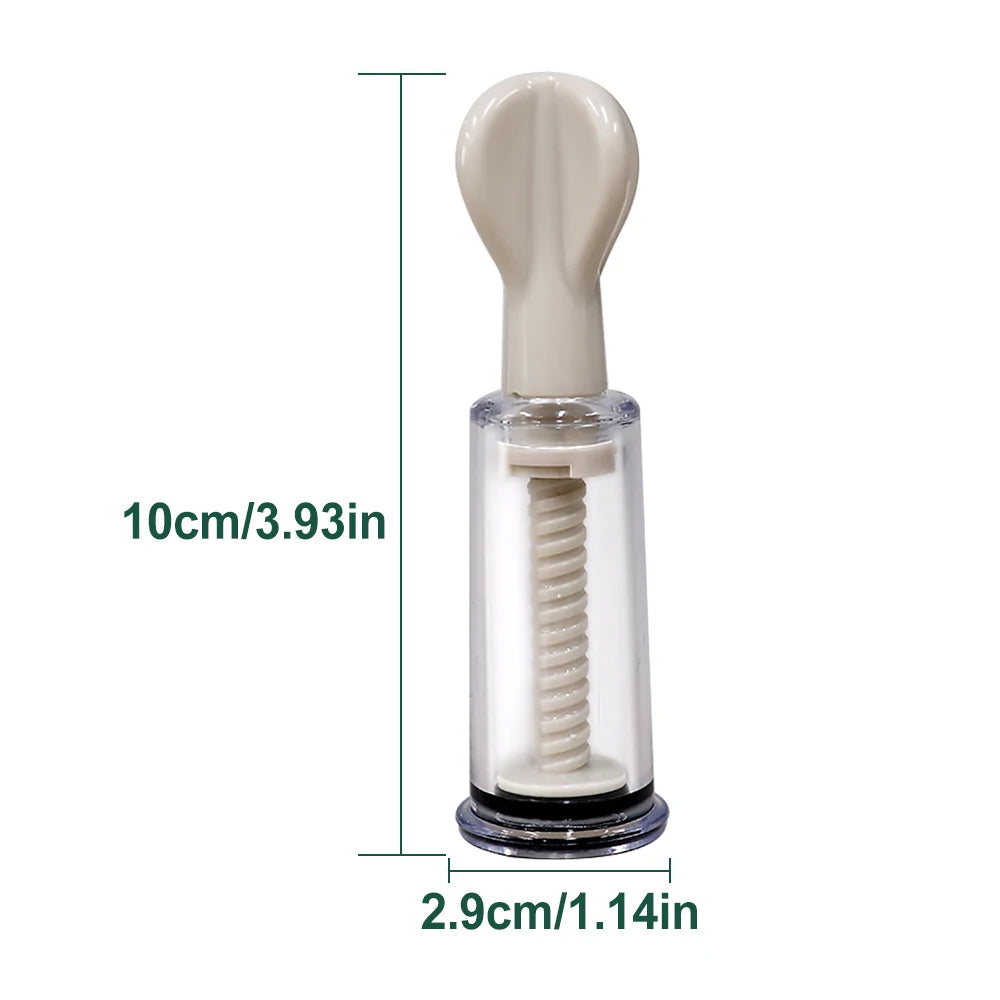 Professional Cupping Medical Chinese Vacuum Body Massager Stimulation Vacuum Cupping Nipple Sucker Inverted Suction Enlarger Cup