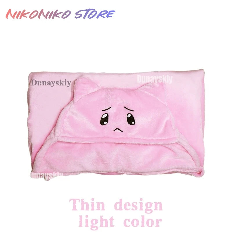 Game Needy Girl Overdose KAngel Cosplay A P Pink Cat Head Air Conditioning Carpet Anchor Girl Heavy Dependence On COS Sugar