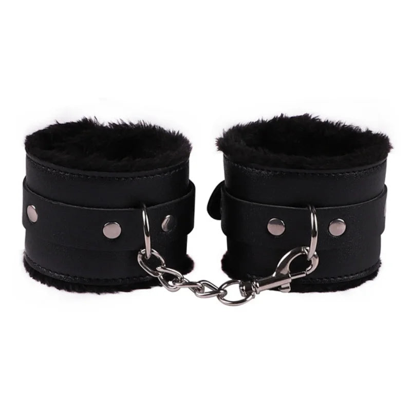 Leather Whip Bondage Plush Erotic Handcuffs Bdsm Slave Gag Exotic Accessories Anal Plug Sex Toys For Women Role Play Adult Games