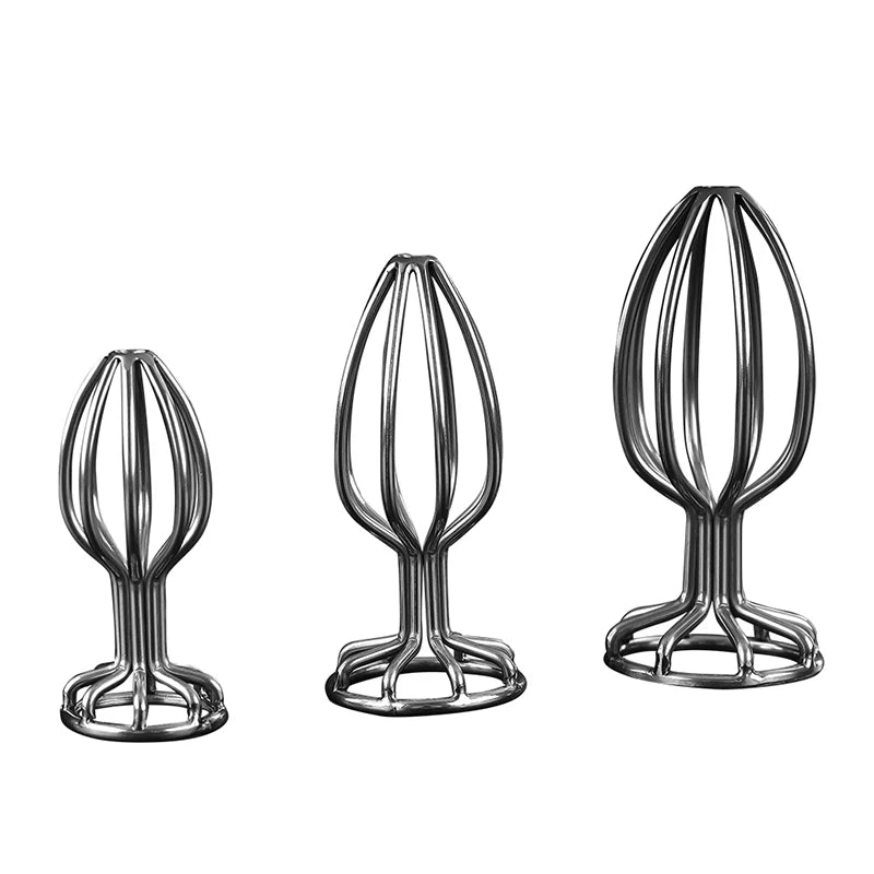 Anal Plug Hollow Stainless Steel Metal Butt Plug Prostate G Spot Massager Stimulator Hollow out Anal Sex Toys Dildo for anal
