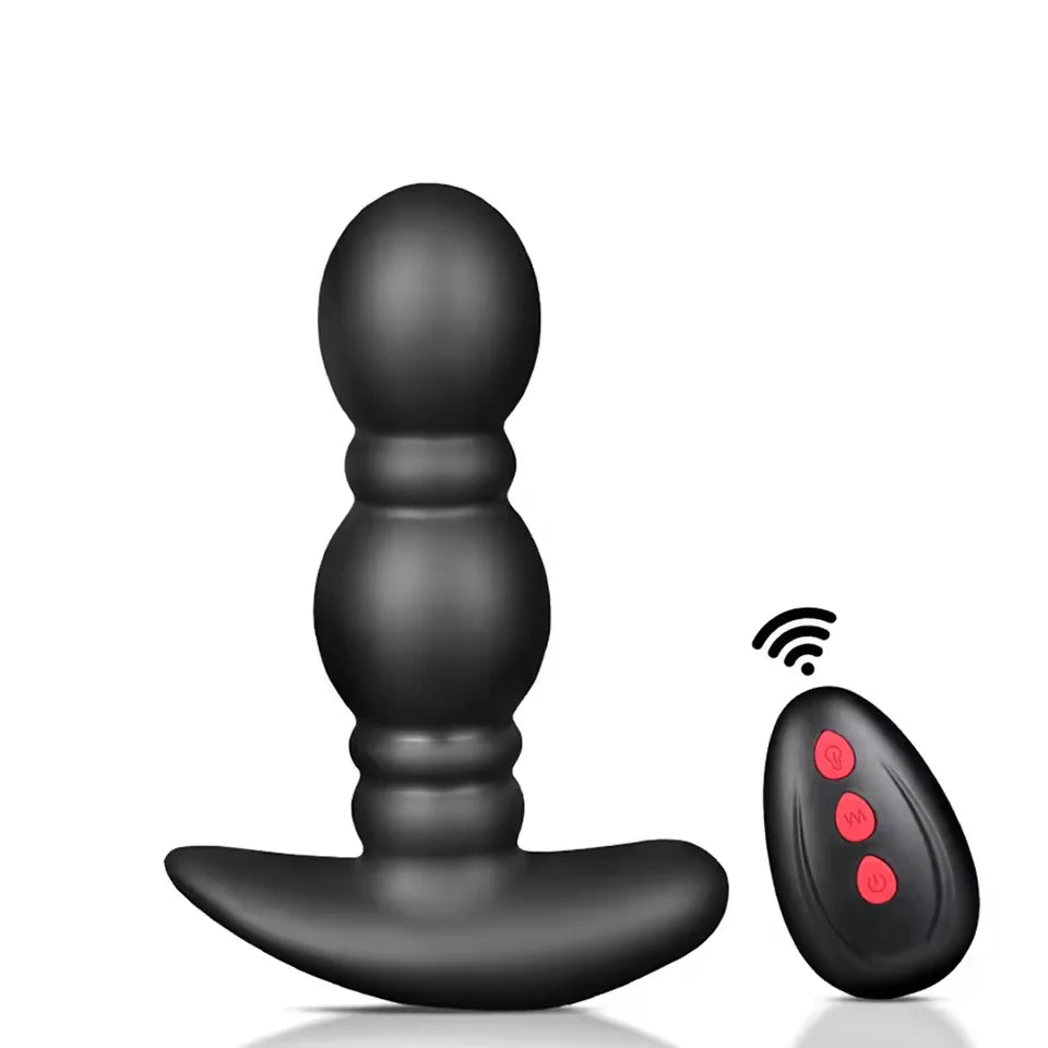 Inflatable Big Anal Plug Vibrator Butt Plug Dildo Sexy Toy Dual Motor Male Prostate Massager for Men BDSM Toys Adult Toys SexToy