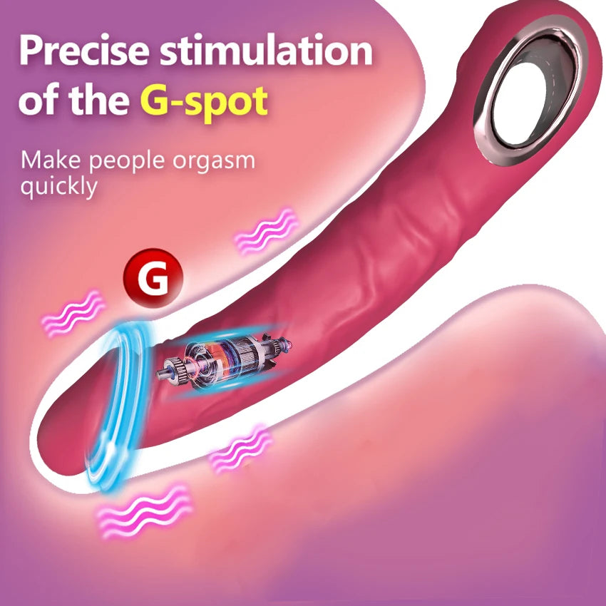 Dildos Vibrator Silicone Realistic Big Penis Anal Plug G-spot Sex Toy Powerful Massager For Women Clitoris Stimulator Adults 18+