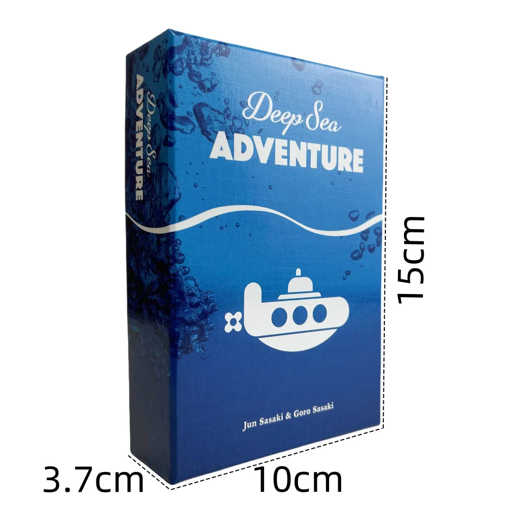 "Deep Sea Adventure" Family Gathering Game Card,Fun Card Game,Party Board Games