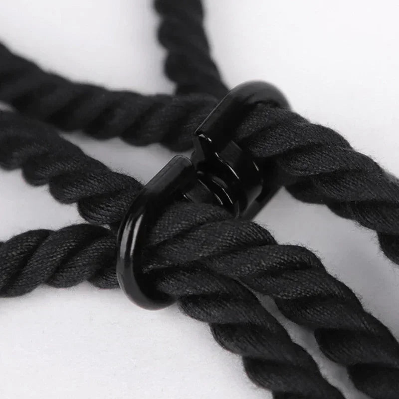 Adjustable Erotic Slave Bdsm Bondage Restraint Rope Shackles Handcuffs Fetish Binding Toys Adult for Couples Exotic Accessorie
