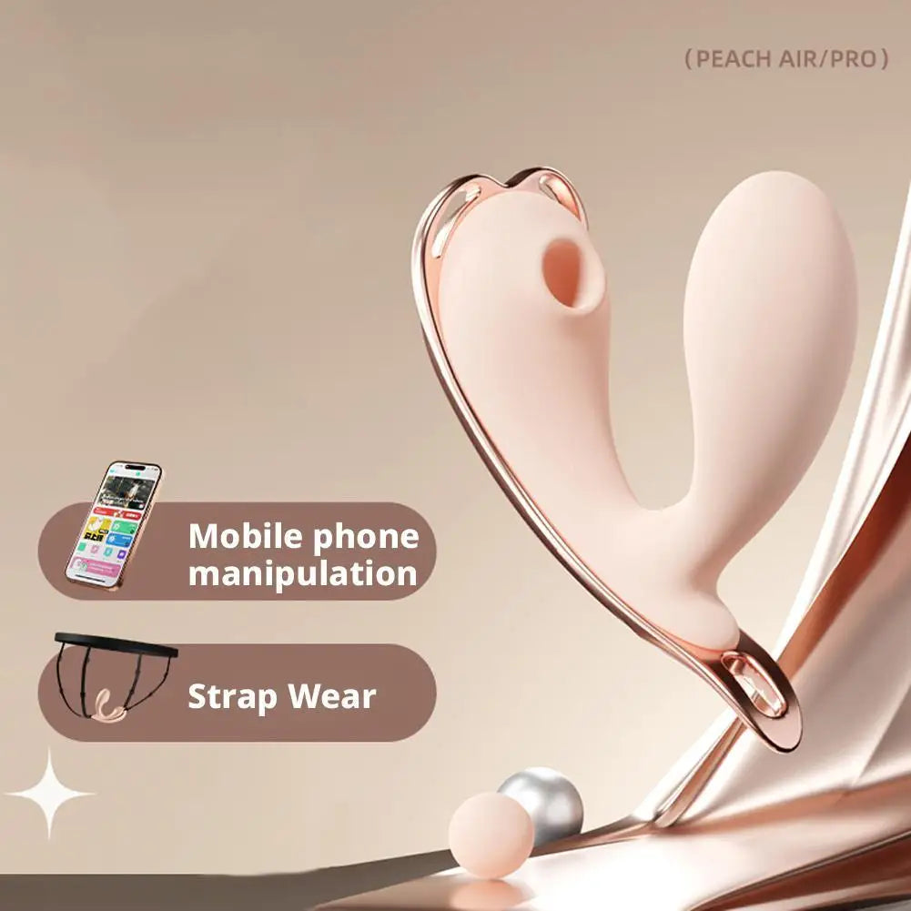 Sucking vibration 2-in-1 vibrator 10-speed oral sex 10-speed vibration clitoris stimulation vaginal massage female sex toy