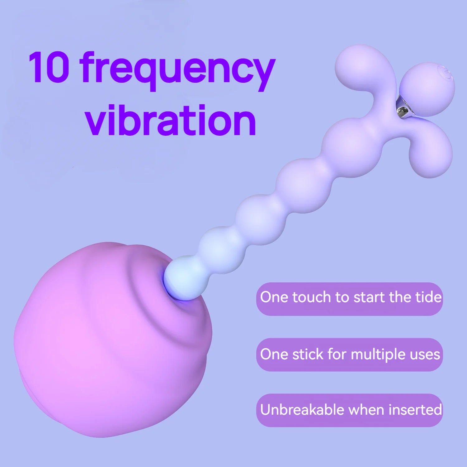 10 Frequency Female Vibrator - Adult Private Sex Toy, Women’s Intimate Pleasure Tool, Easy To Clean, Discreet Adult Sex Toy
