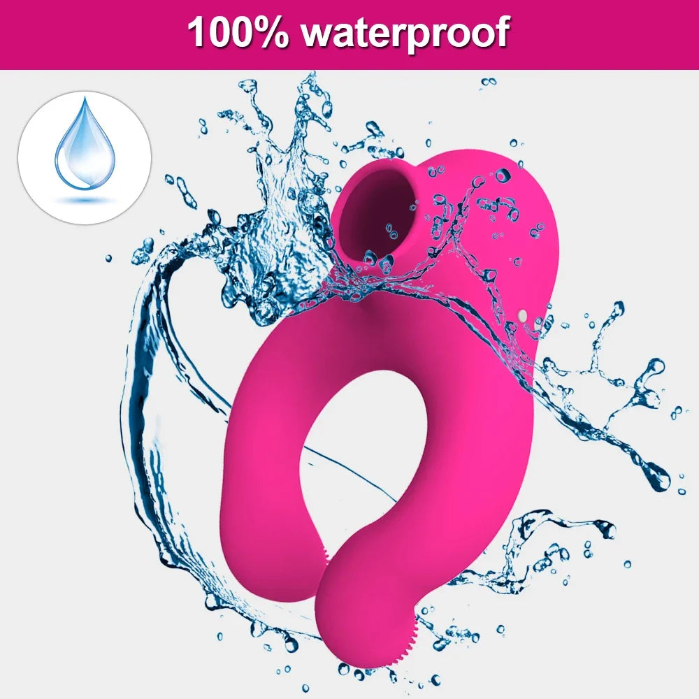 Vibrator For Women Clitoral Sucker Penis Cock Ring Stimulator Clit Sucker Delay Ejaculation Dick Enlarger Ring Sex Toys For Men