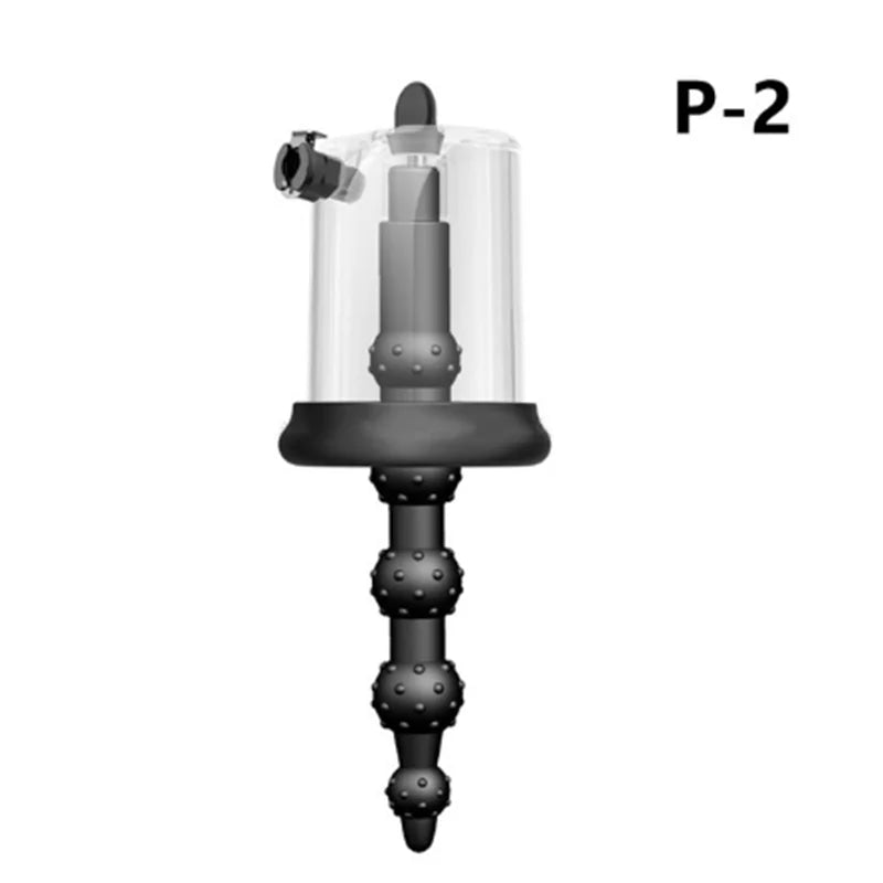 Anal Vacuum Pump Manual Air Pressure Powerful Butt Plug Male Female Masturbators Prostate Massage Sex Toys for Women Men 18+
