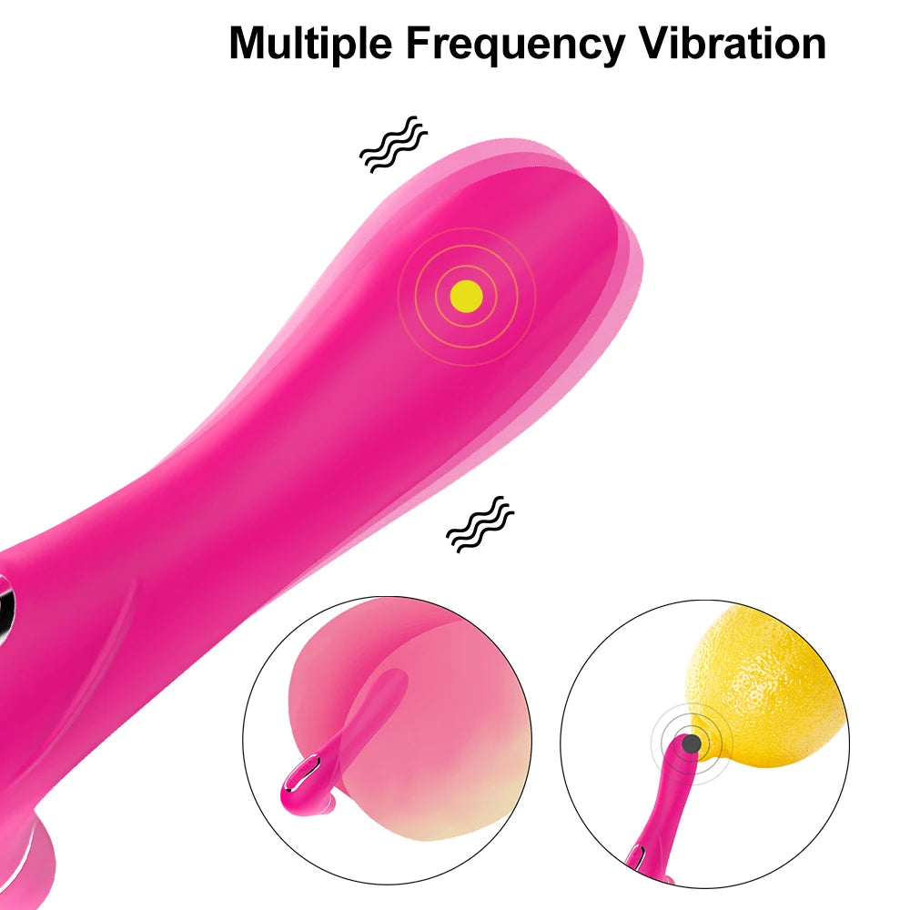 Sucking Vibrator for Women Clitoris Stimulator Female Nipple Oral Blowjob Vacuum Vibrating Clit Sucker Adult Sex Toys for Women