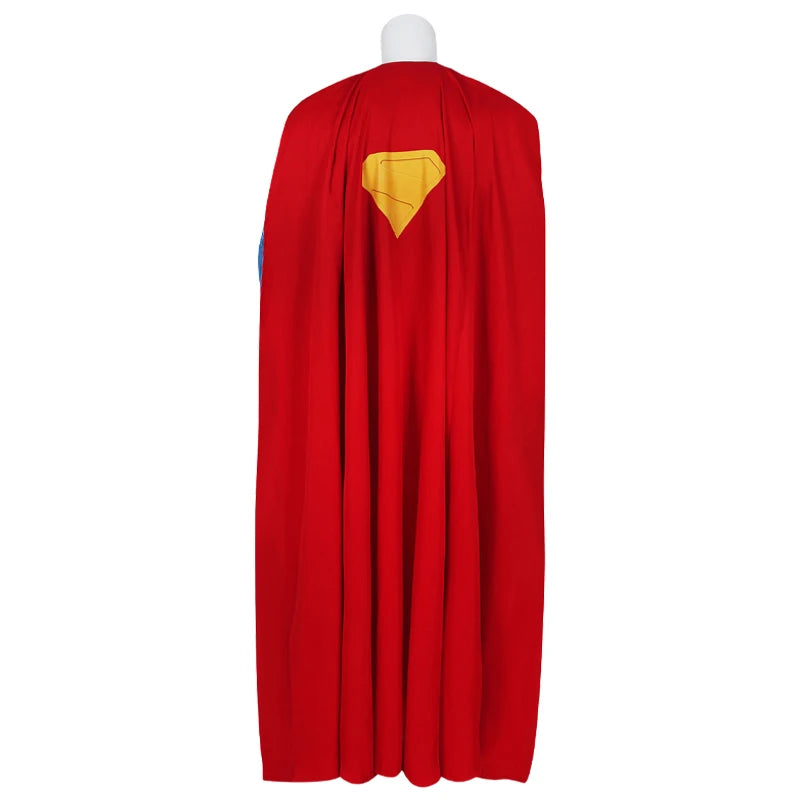 BEAST KINGDOM Superman 2025 Cosplay Kal-El Cosplay Costume An Inheritance Skintight Jumpsuit Cloak Movie Halloween Cos Adult Men