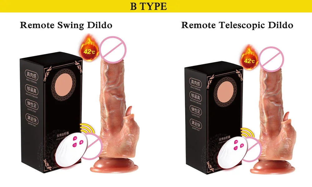 Male Penis Realistic Dildo Rotating Vibrating Man Cock Thrusting Sexy Shopping Penis Vibrator Adult Erotic Sexy Toy for Women