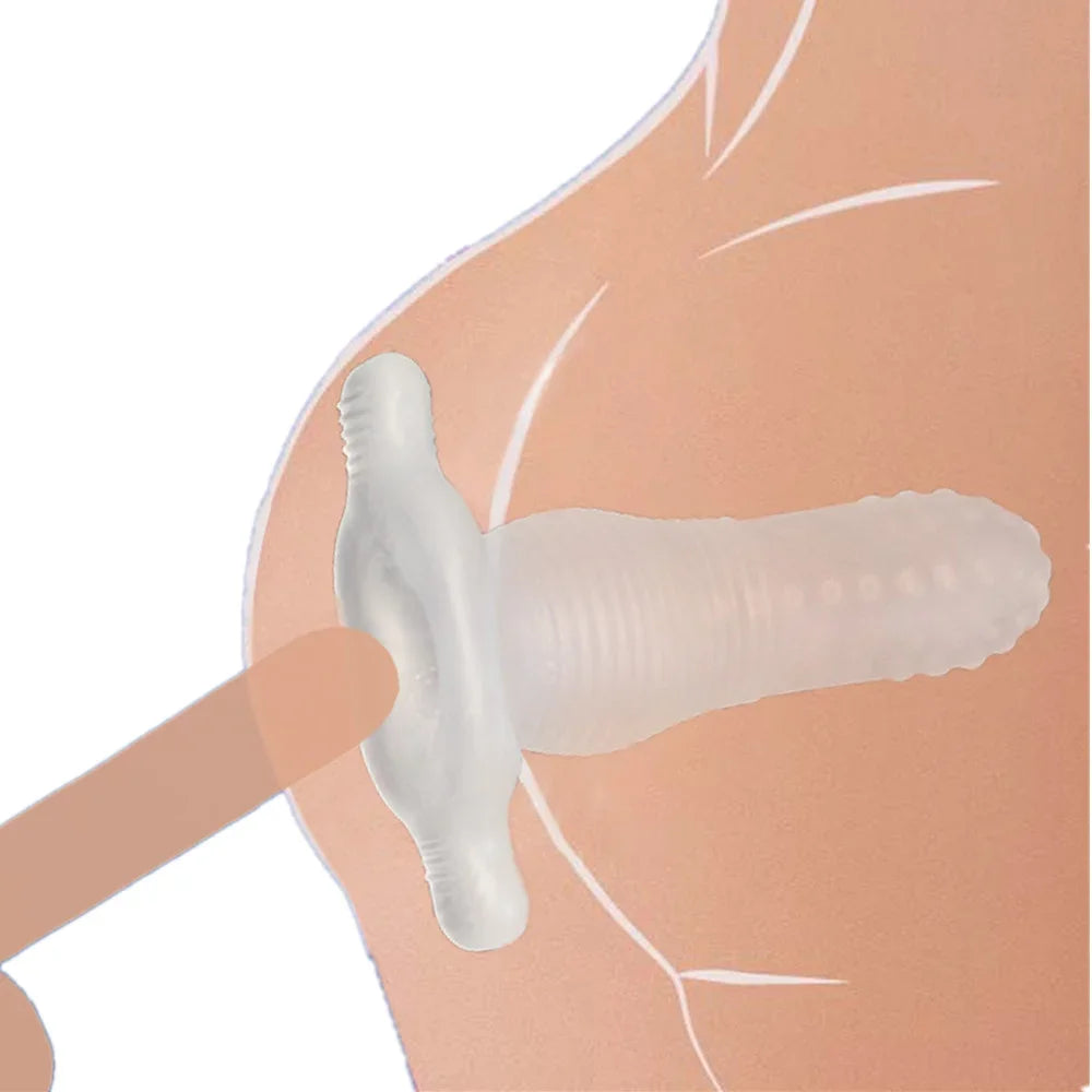 Adult Anal Plug Silicone Hollow Dildo Prostate Massager Anal Sex Toys for Woman Men Gay Cock Sleeve Expanding Dilator Stimulator