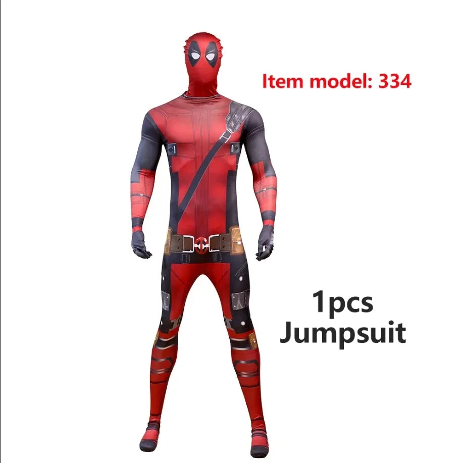 Deadpool Costume Accessories Belt Swords Blades Pistol Holster Superhero Cosplay Props Toys Wade Wilson Role Play