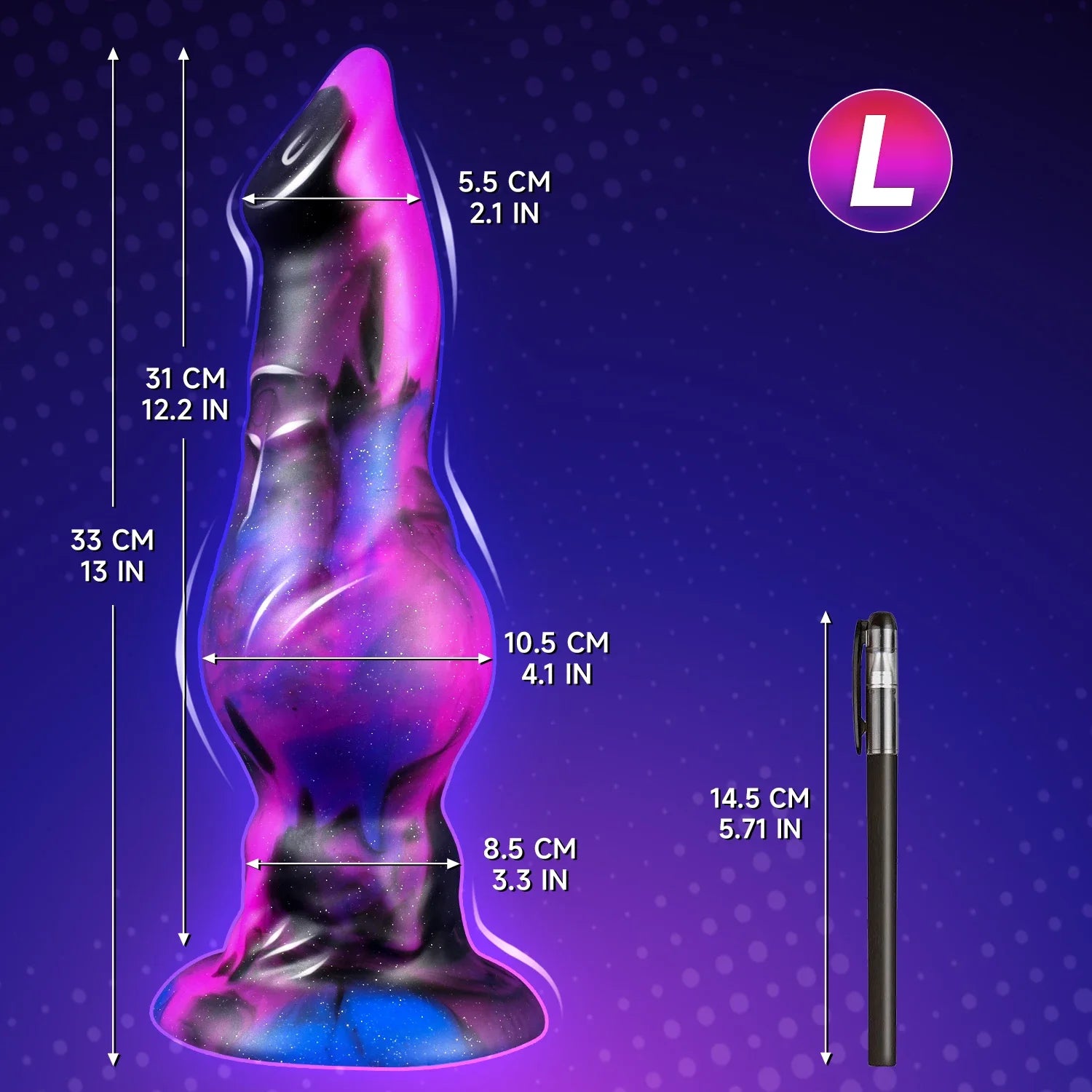 Realistic Dog Dildo Big Butt Anal Plug Vaginal Masturbation Adult Sex Toy Suitable For Male And Female Huge Monster Horses Penis