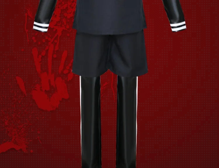 Anime Tokyo Ghoul Cosplay Kaneki Ken Cosplay Costumes Uniform Masks Hoodie Jacket Pants Shorts Full Set Outfits Wig Men
