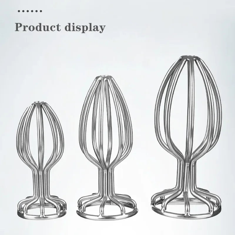 Anal Plug Hollow Stainless Steel Metal Butt Plug Prostate G Spot Massager Stimulator Hollow out Anal Sex Toys Dildo for anal