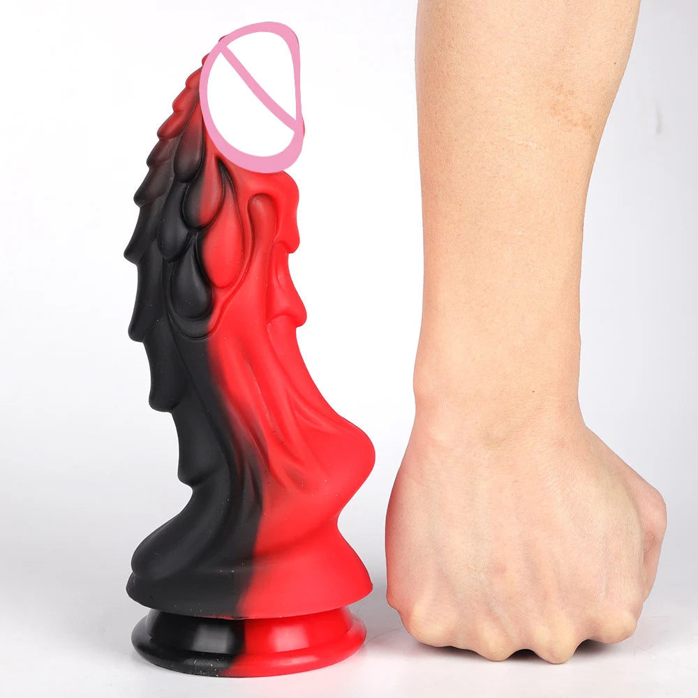Dragon Dildo Huge Butt Plug Monster Dildos Penis For Woman Silicone Suction Cup Dog Anal Plugs Masturbator Sex Toys for Couples