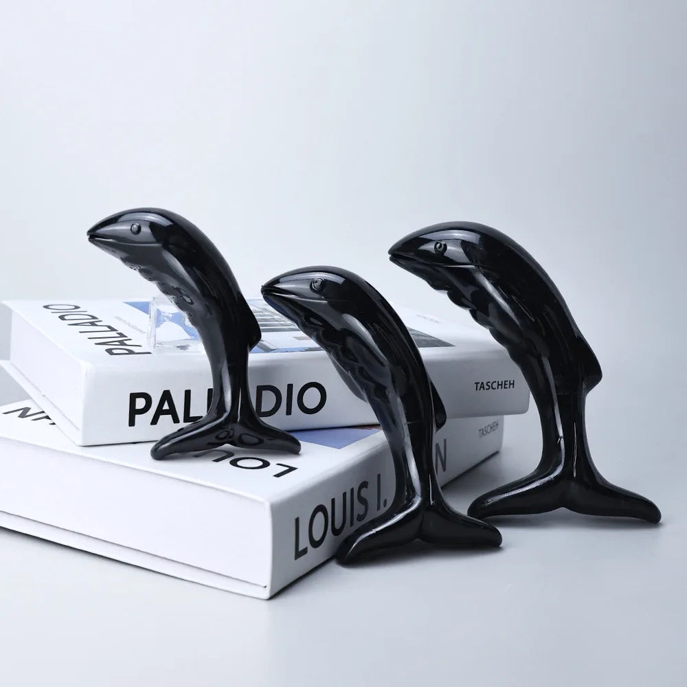 Unisex Little Dolphin Anal Plug Wearable Anal Massage Masturbator Cute Butt Plug for Beginners Couples Adult Sex Toy