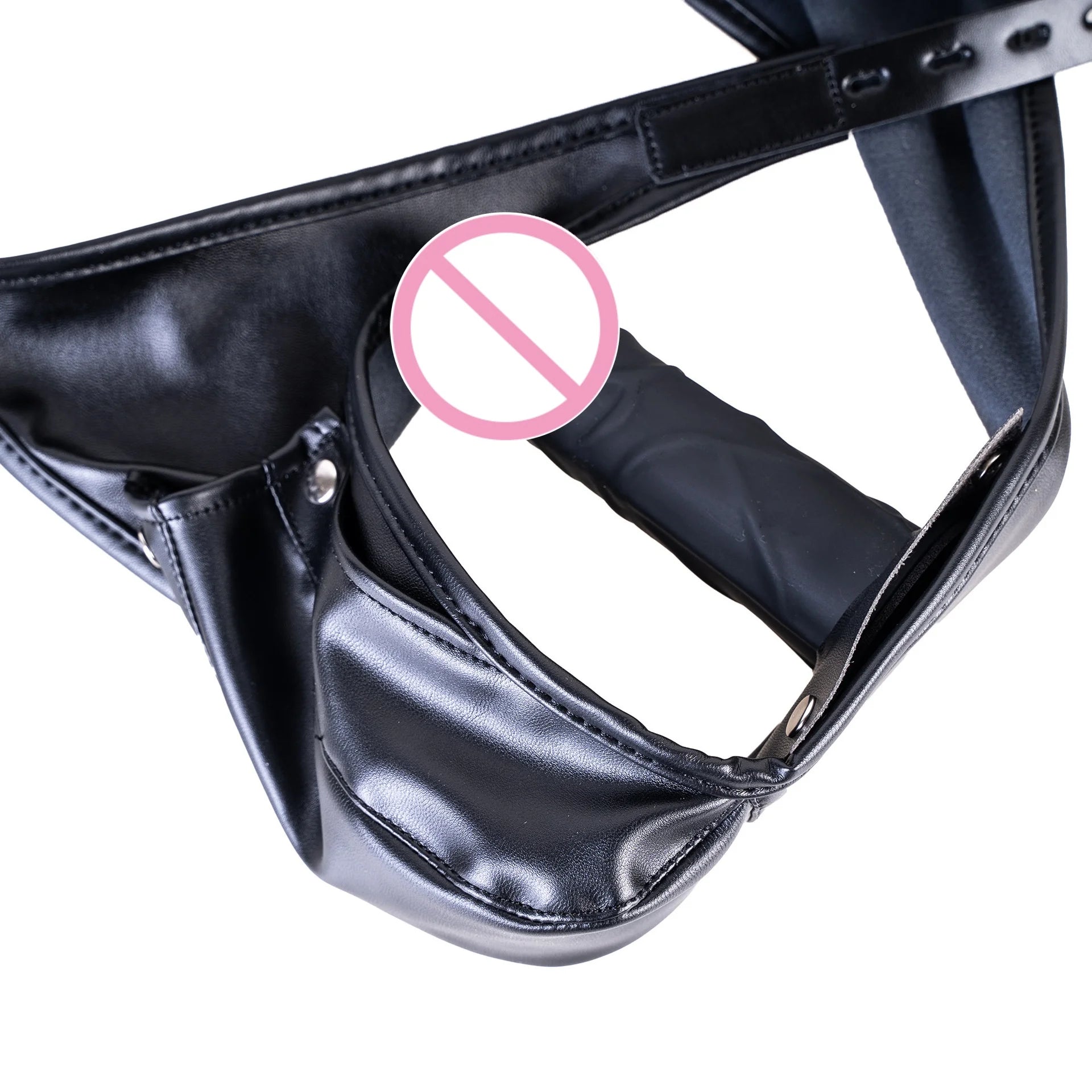 Ultra Men Sexy Leather Bondage Gear Sex Toys Kits of Male Silicone Anal Plug Harness Panties Erotic Costumes Exotic Accessories