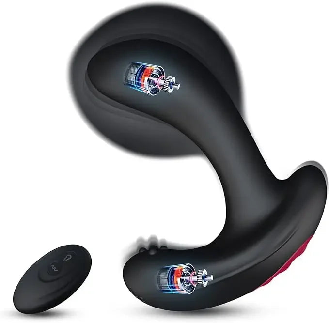 Powerful Vibration Butt Plug Huge Inflatable Anal Plug RemoteControl Male Prostate Massage Anal Expansion Dildo Vibrator Sex Toy