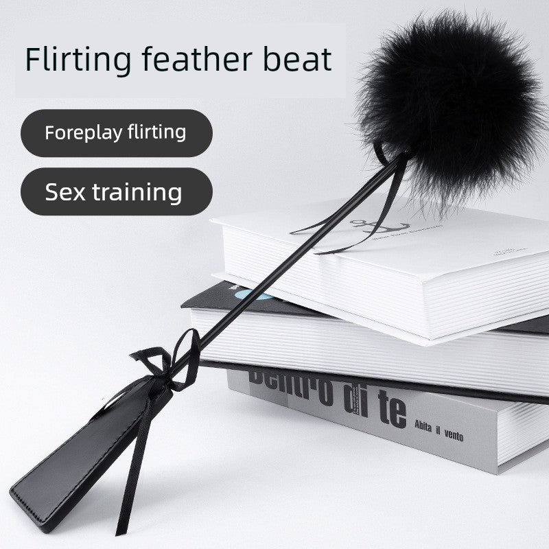 Rattan Small Whip Couple Toy SP Props Horsewhip Flogging Boyfriend Female M Tassel Leather Loose Whip Beating Pp