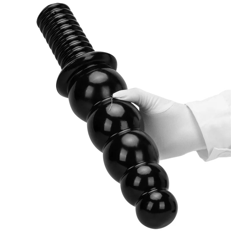 Huge Anal Plug Dildo with Handle ButtPlug Anal Bead Vagina Anus Dilator Prostate Massage Sex Toys for Women Men Masturbation 18+