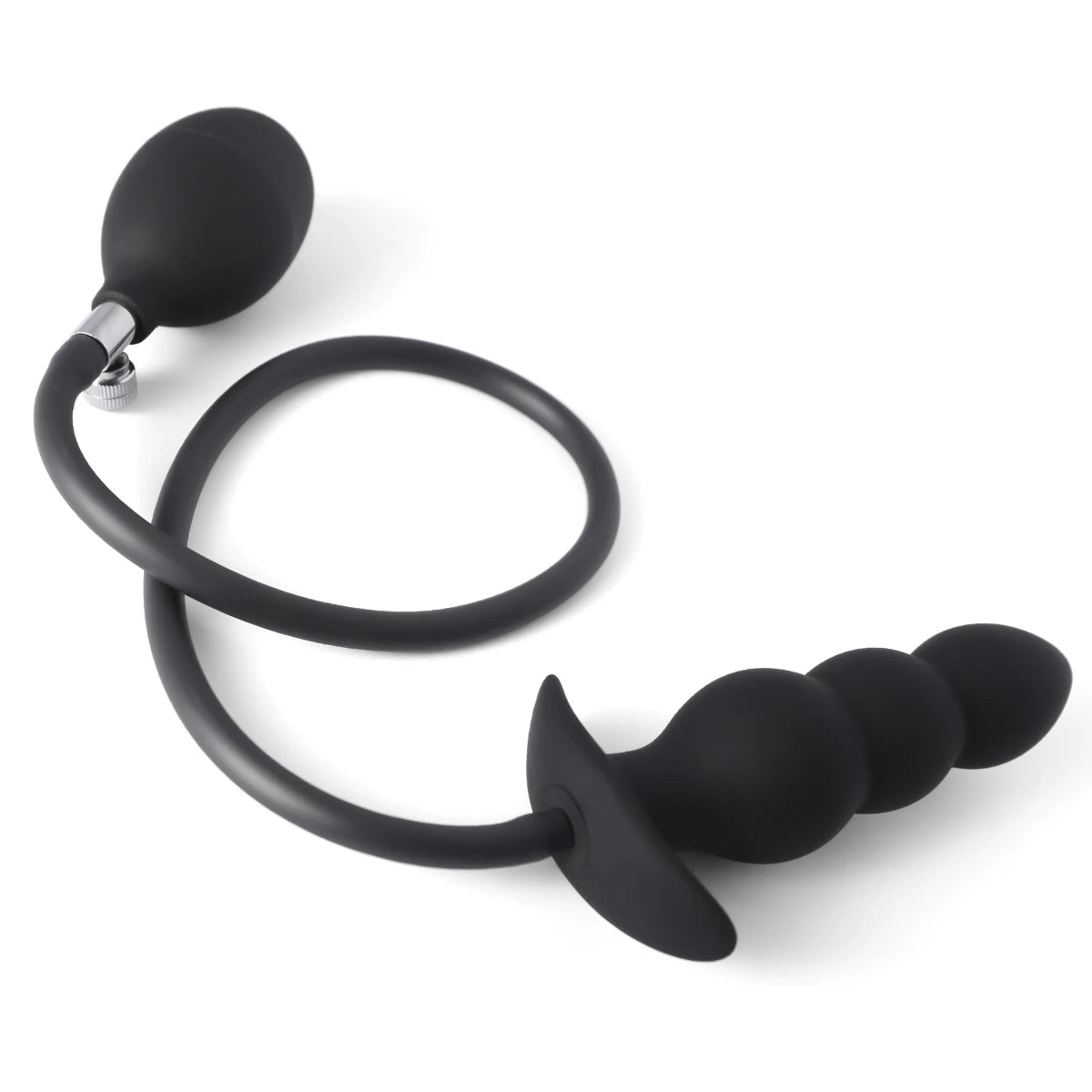 Inflatable Anal Plug Metal Ball Butt Plug Sex Toys For Men Women Huge Anus Ass Butt Dilator Prostate Massager G Spot Stimulator