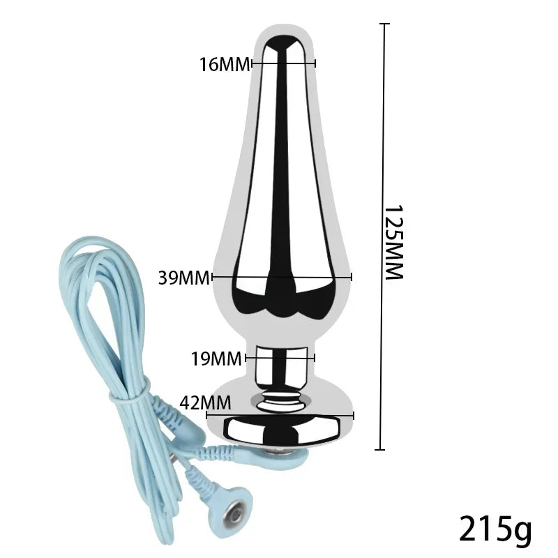 Electric Anal Plug Anal Anus  Butt Plugs Erotic Flirt SexToys Prostate Massage for Couples PenisPlug Urethral Dilators Catheters