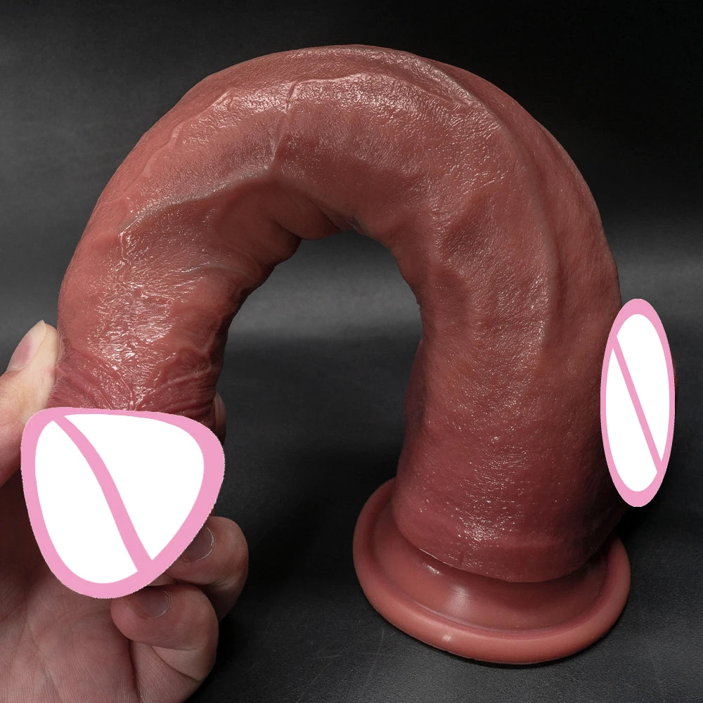SiliconeSuper Long Realistic Dildo Penis Sex Toys for Women Big Cock Stimulate Vagina Sex Products Big Penis Anal Butt Plug