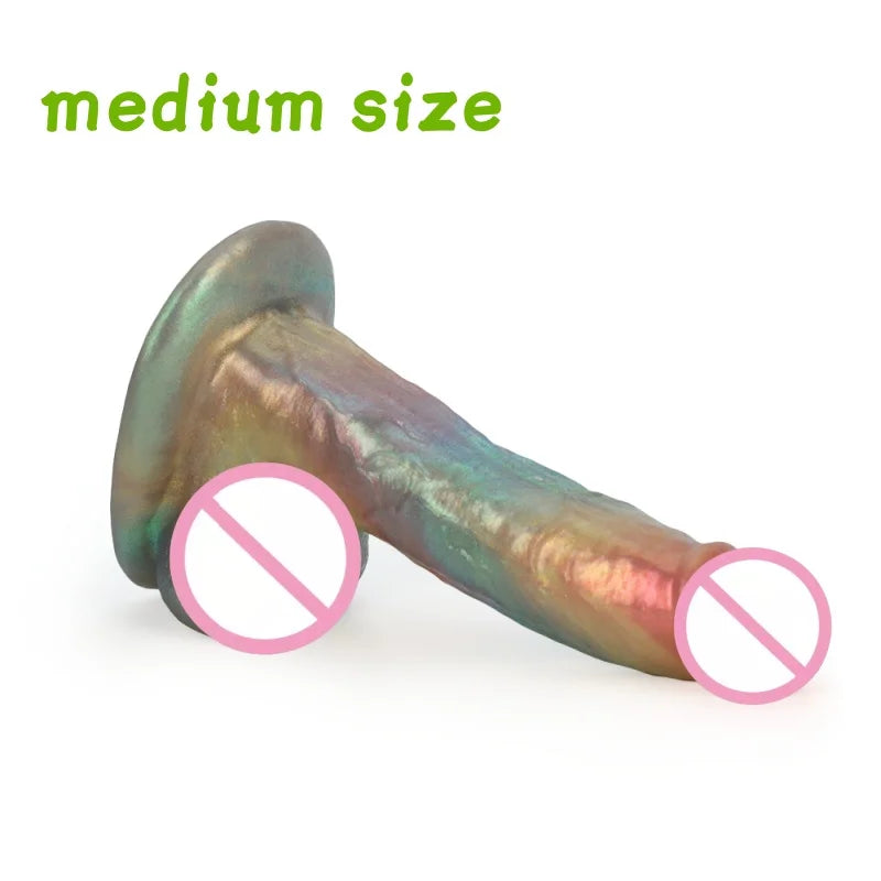 Colorful sex toy vibrator realistic Dildo men and women wireless telescopic vaginal stimulation orgasmic massage masturbator adu