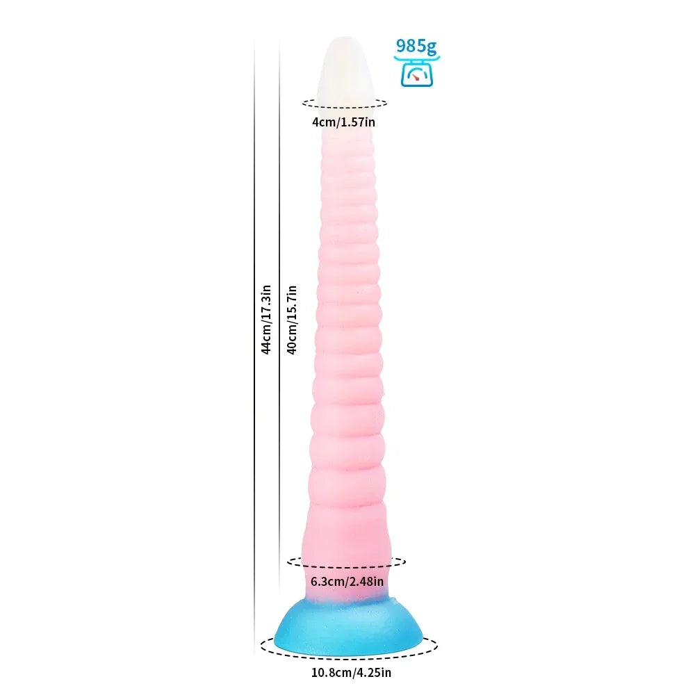 New Huge Luminous Octopus Tentacle Dildo Soft Silicone Monster Animal Penis Big Dick Anal Plug Vaginal Anus Masturbation G Spot