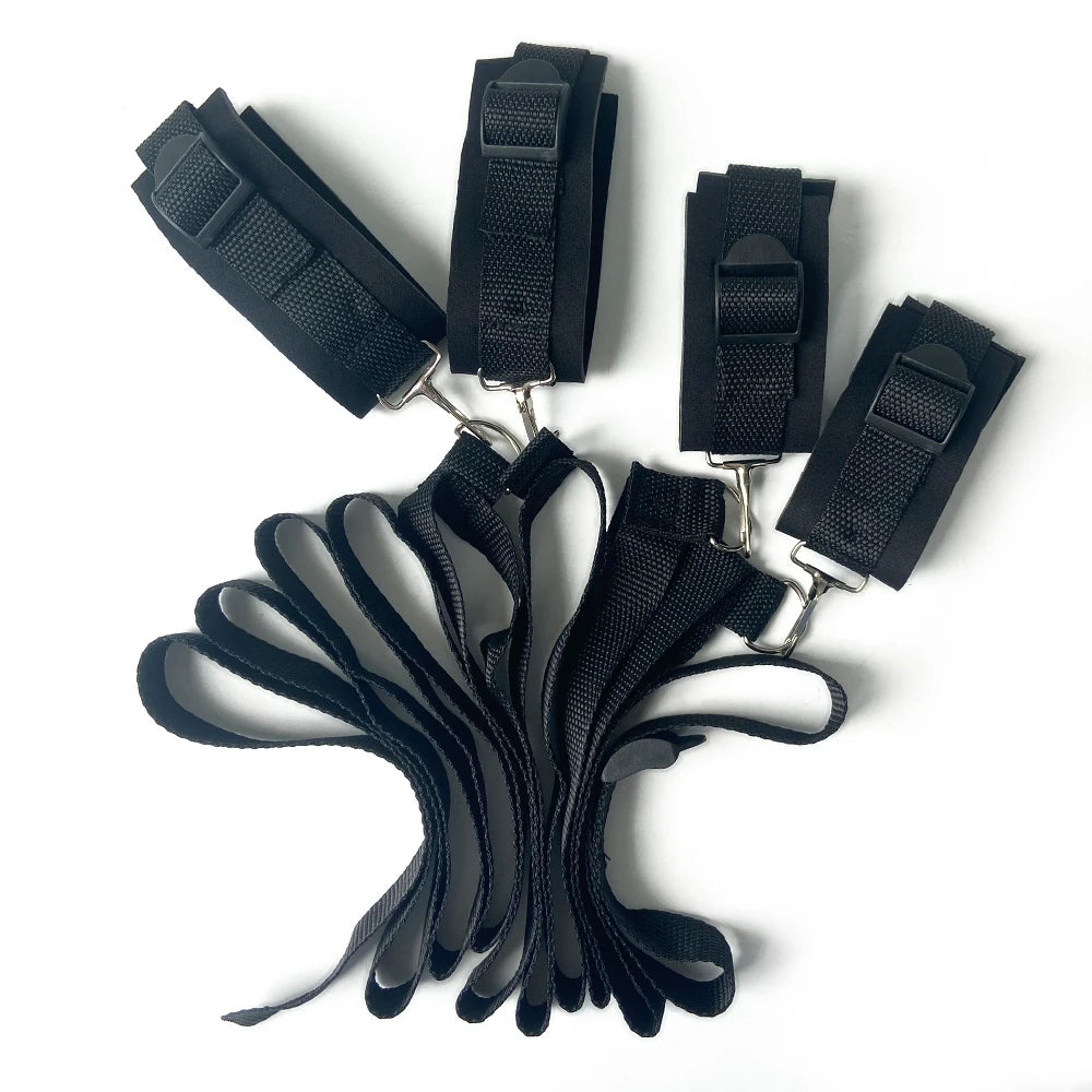 Adult Games Erotic Sex Toys For Woman Men Couples Slave Handcuffs Nylon BDSM Equipment Bondage Restraints Fetish Sex Products