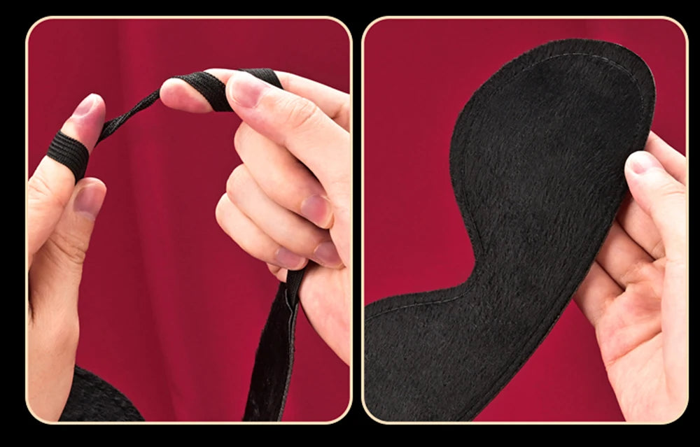 BDSM Bondage Restraint Kit 10 Pieces Drawstrings Collars Eye Masks Mouth Balls Whips Cotton Ropes Nipple Clamps Rope for Couples