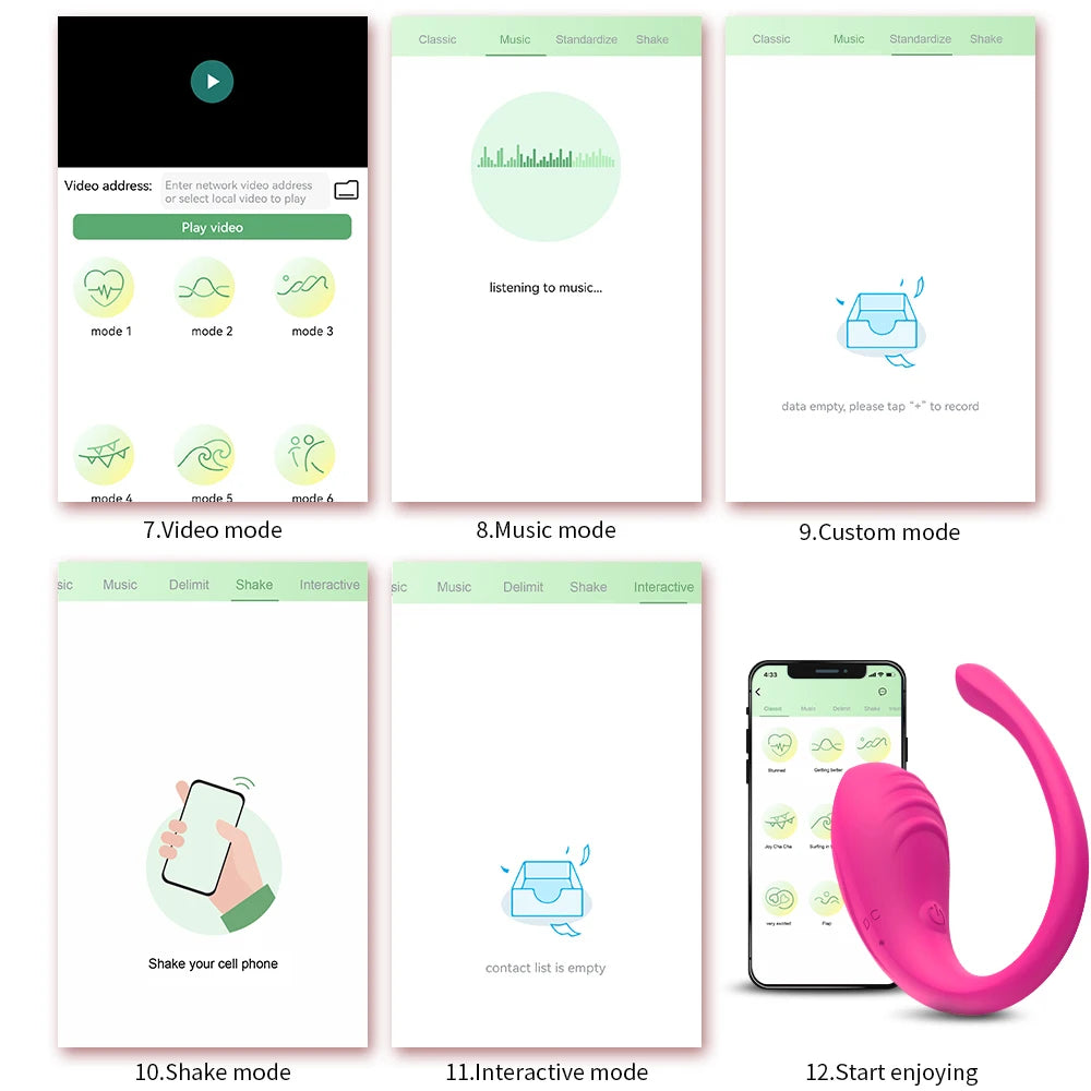 APP Remote Control Vibrator Clitoral G Spot Stimulator Wearable Anal Massager Vibrating Egg Female Panties Sex Toys for Adults