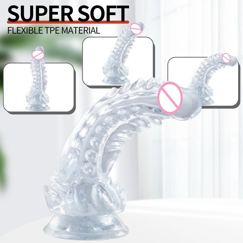 Enorme Dildo Realistische Penis Pik Dier Dildo Zuignap Monster Dick Anale Seksspeeltjes Voor Vrouwen Masturbator Sekswinkel Volw
