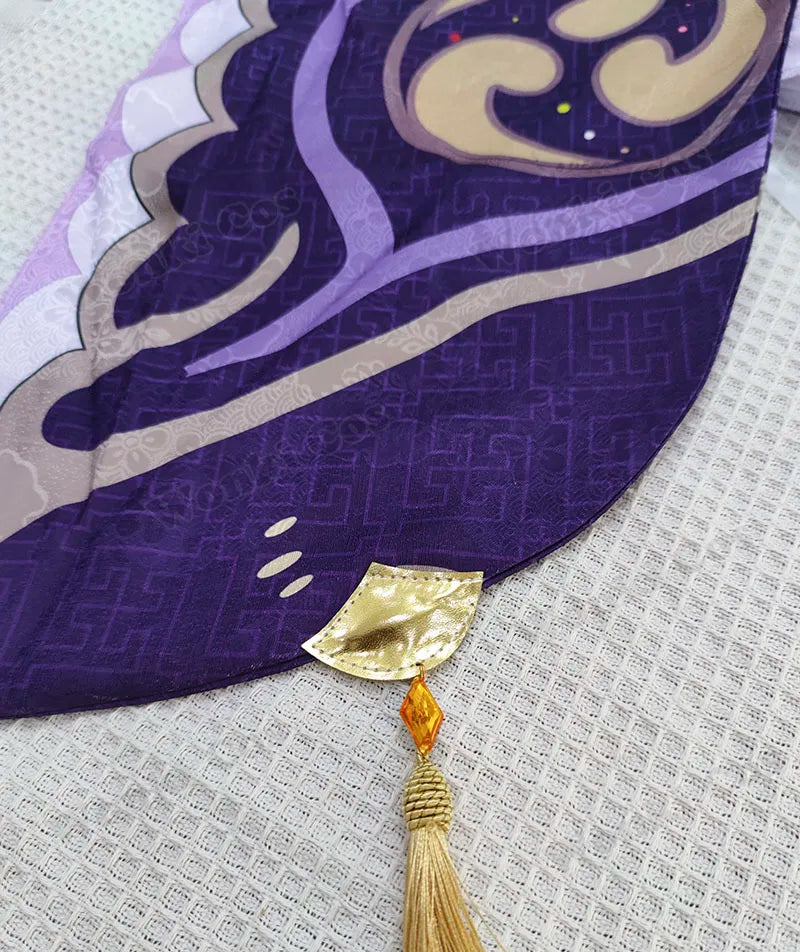 High Quality Raiden Shogun Cosplay Costume Wig Hair Game Impact Raiden Shougun Costumes Wig Set for Women Party Outfits